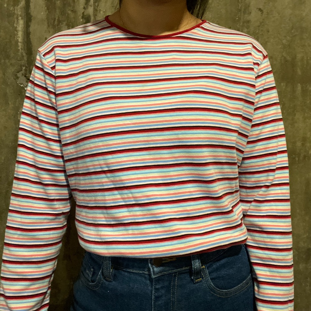Colorful stripped shirt